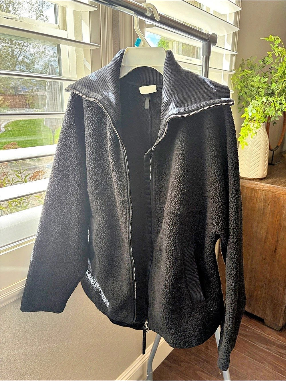 Varley Olivia Fleece Jacket Black